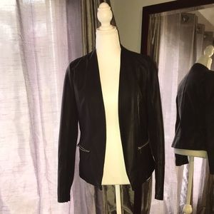 ‘Leather’ jacket/blazer